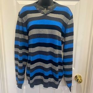 Mens striped long sleeves